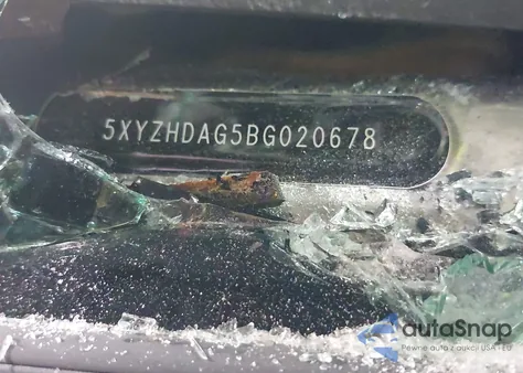 2011 Hyundai Santa Fe Se из США, поврежденный, VIN 5XYZHDAG5BG020678